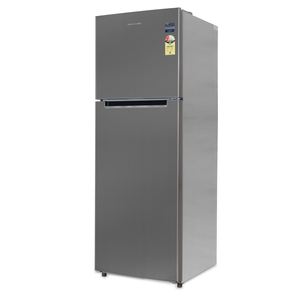 Kelvinator 350 litres 2 Star Double Door Refrigerators, Hairline Silver KRF-A370HSV(491604417) (OPEN BOX) Kelvinator 350 litres 2 Star Double Door Refrigerators, Hairline Silver KRF-A370HSV(491604417) (OPEN BOX)